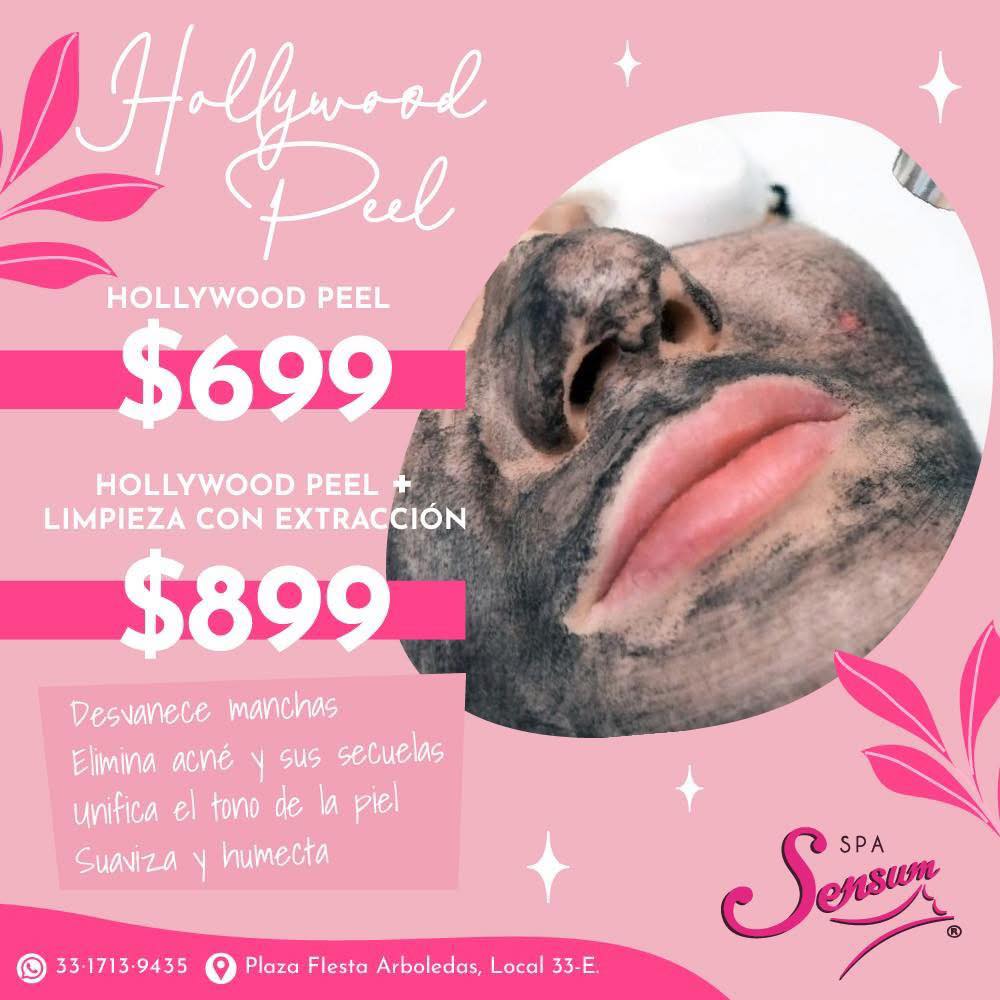 Hollywood Peel Sensum Spa