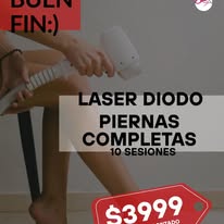 Depilación láser diodo piernas Sensum Spa